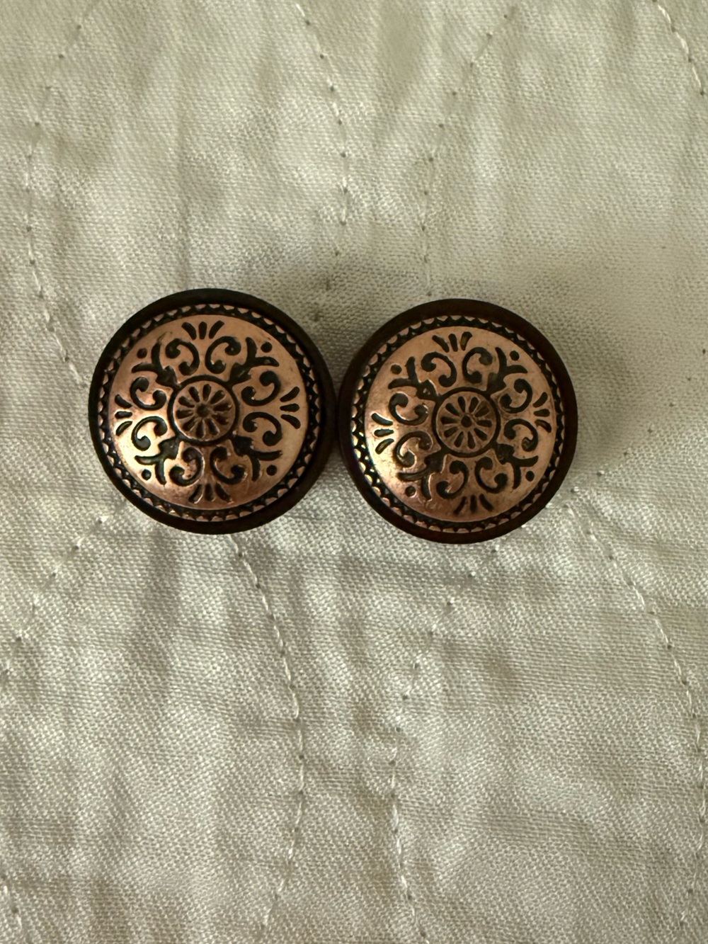 19mm Tribal Pattern Wood Ear Gauge